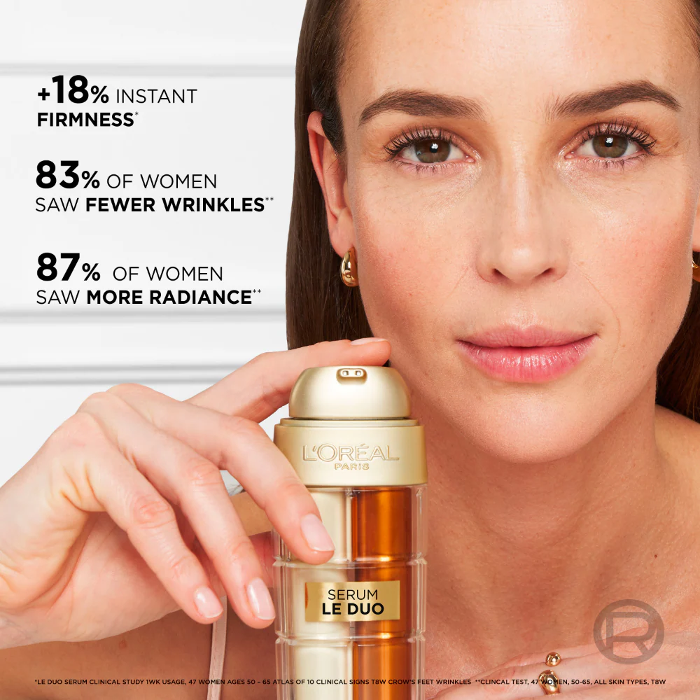L'Oreal Paris Age Perfect Age Defying Serum Le Duo 30ml - Image 4