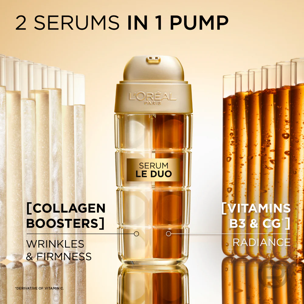 L'Oreal Paris Age Perfect Age Defying Serum Le Duo 30ml - Image 6