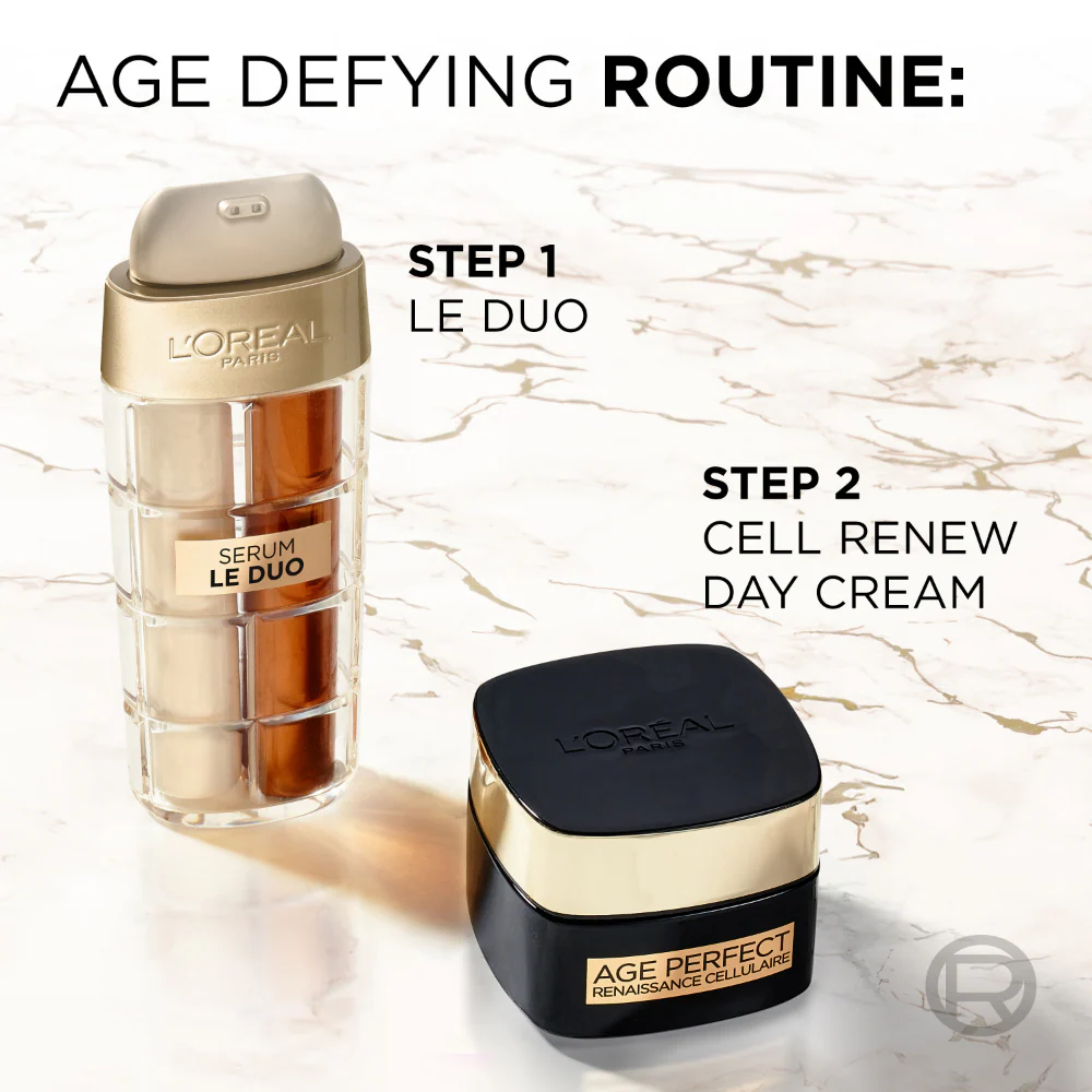 L'Oreal Paris Age Perfect Age Defying Serum Le Duo 30ml - Image 9