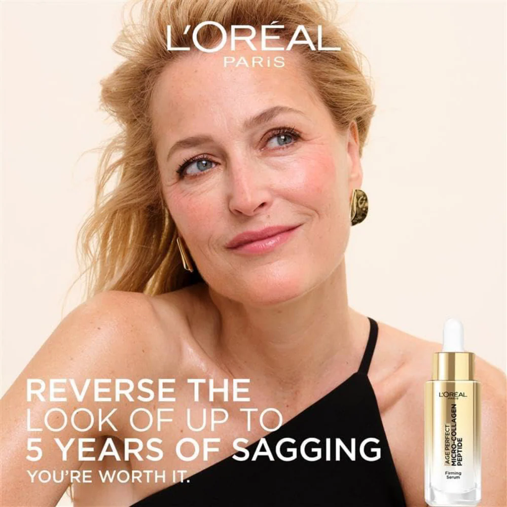 L'Oreal Paris Age Perfect Micro Collagen Peptide Firming Serum 30ml - Image 3
