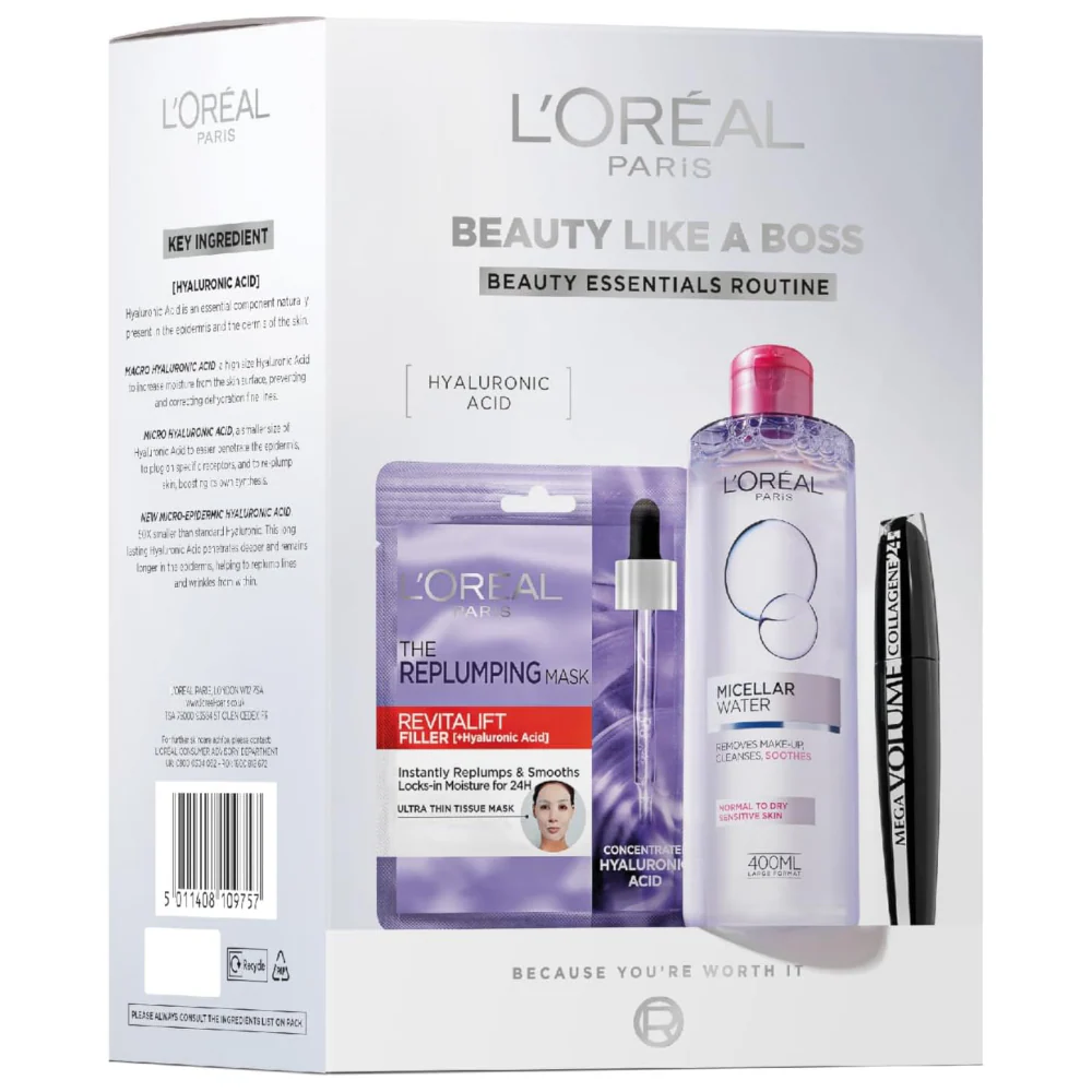 L'Oreal Paris Beauty Like A Boss Beauty Essentials Gift Set - Image 2