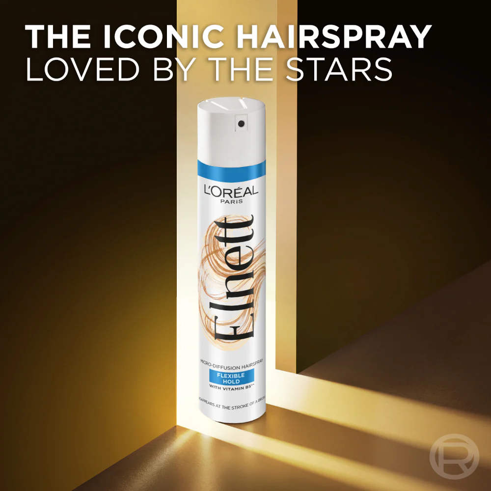 L'Oreal Paris Elnett Flexible Hold Hairspray 400ml - Image 7