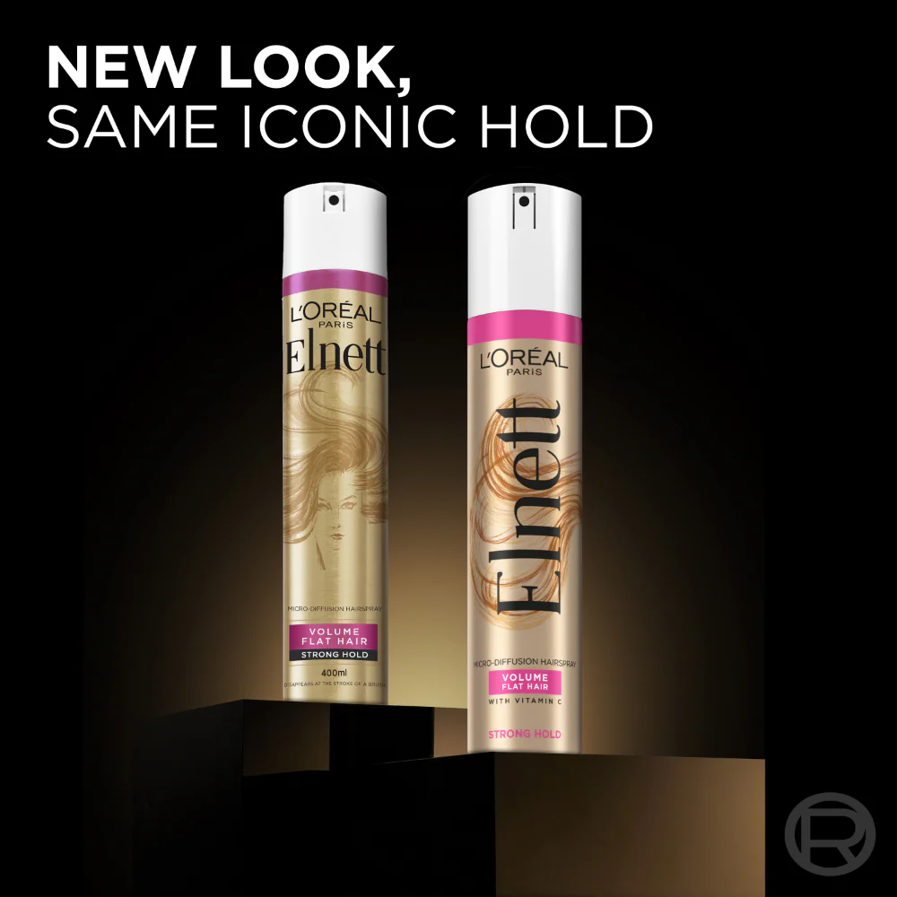 L'Oreal Paris Elnett Strong Hold Volume Hairspray for Flat Hair 400ml - Image 6