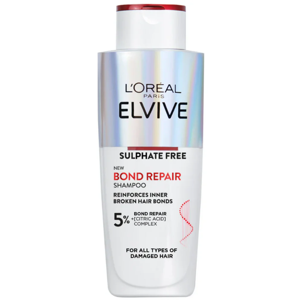 L'Oreal Paris Elvive Bond Repair Shampoo 200ml & Conditioner 150ml Twin - Image 2