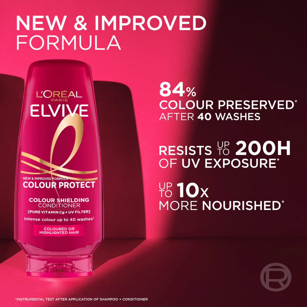 L'Oreal Paris Elvive Colour Protect Colour Shielding Conditioner 300ml - Image 4