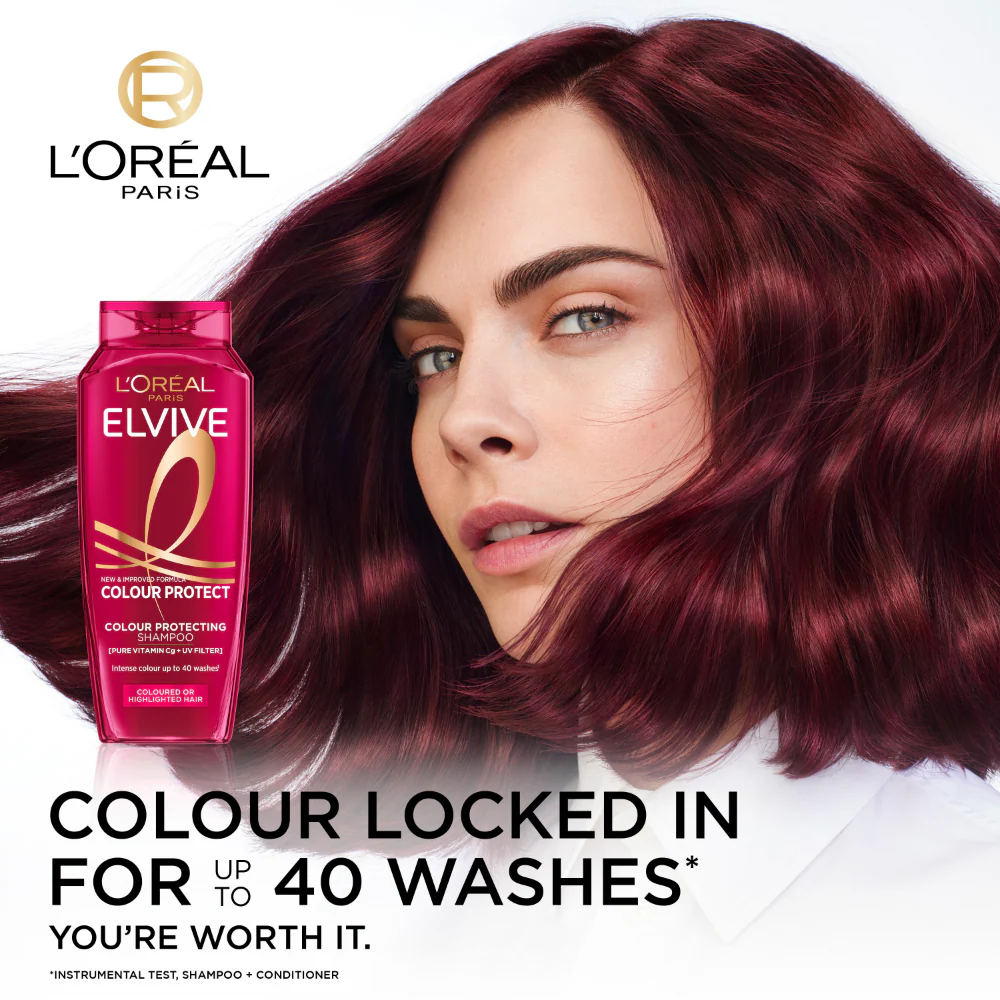 L'Oreal Paris Elvive Colour Protect Colour Shielding Shampoo 400ml - Image 2