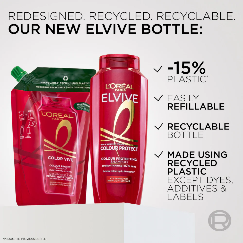 L'Oreal Paris Elvive Colour Protect Colour Shielding Shampoo 400ml - Image 4