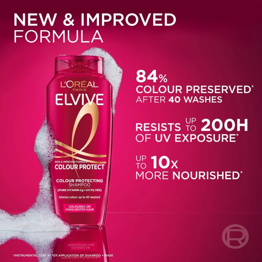 L'Oreal Paris Elvive Colour Protect Colour Shielding Shampoo 400ml - Image 8