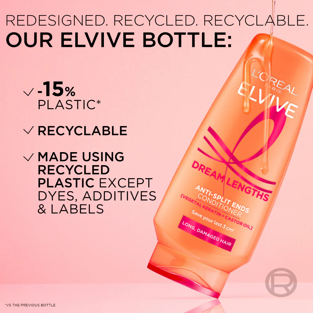 L'Oreal Paris Elvive Dream Lengths Anti-Split Ends Conditioner 300ml - Image 6