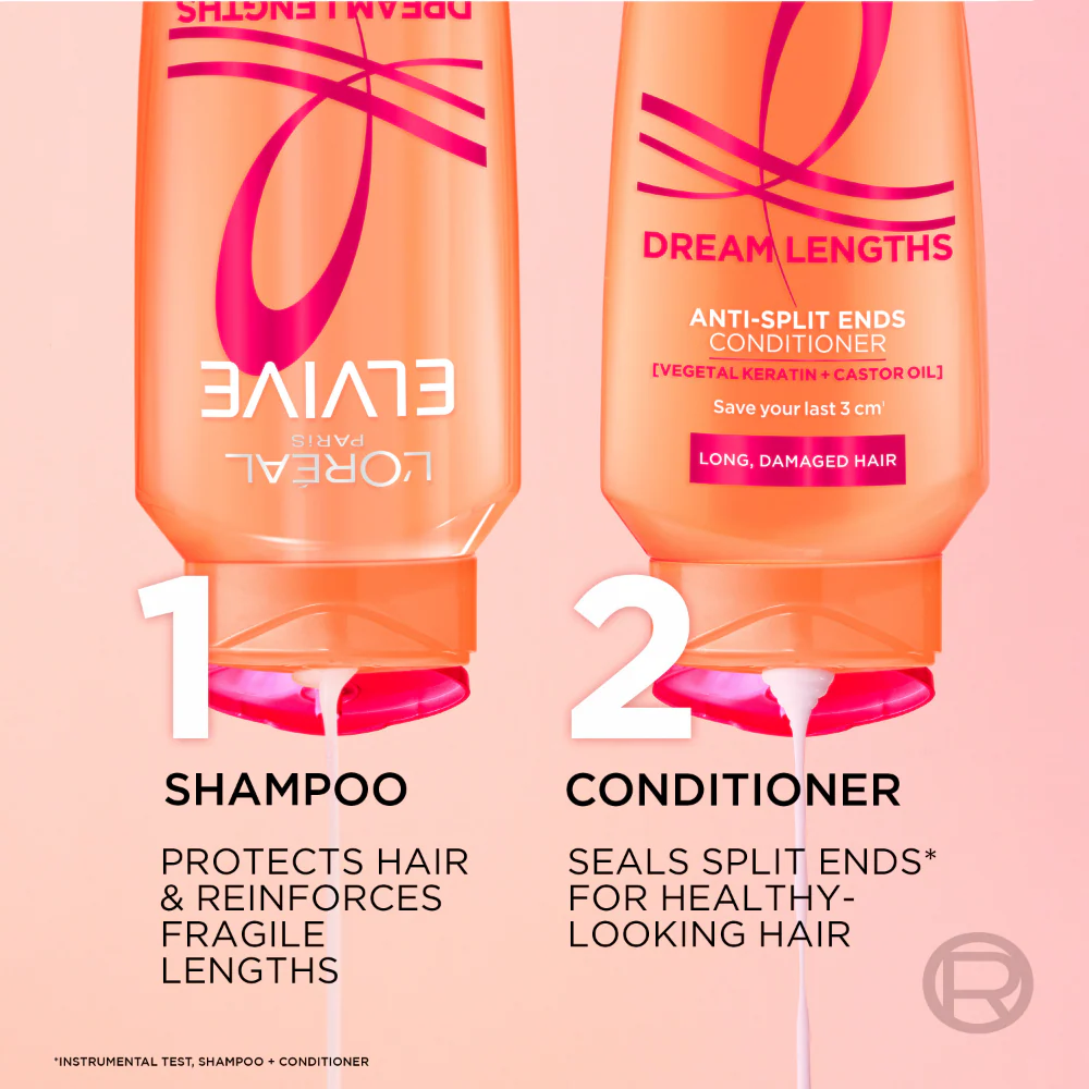 L'Oreal Paris Elvive Dream Lengths Restoring Shampoo 400ml - Image 7