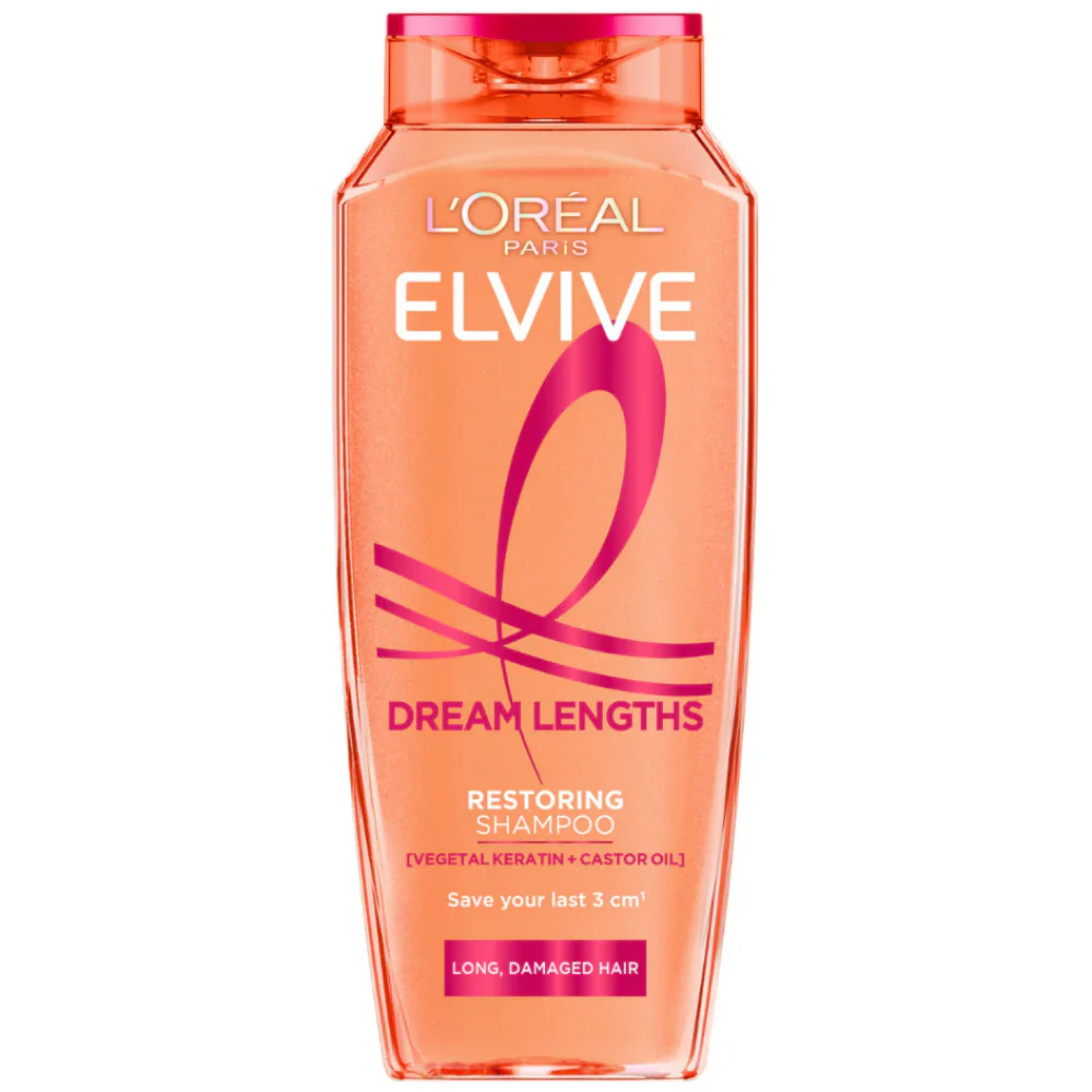 L'Oreal Paris Elvive Dream Lengths Restoring Shampoo 400ml & Anti-Split Ends Conditioner 300ml Twin - Image 2