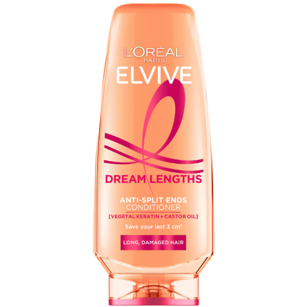 L'Oreal Paris Elvive Dream Lengths Restoring Shampoo 400ml & Anti-Split Ends Conditioner 300ml Twin - Image 3
