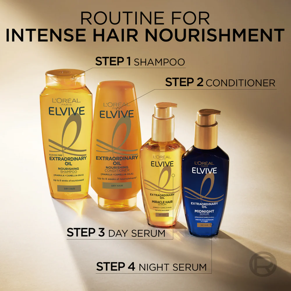 L'Oreal Paris Elvive Extraordinary Oil Nourishing Conditioner 300ml - Image 5