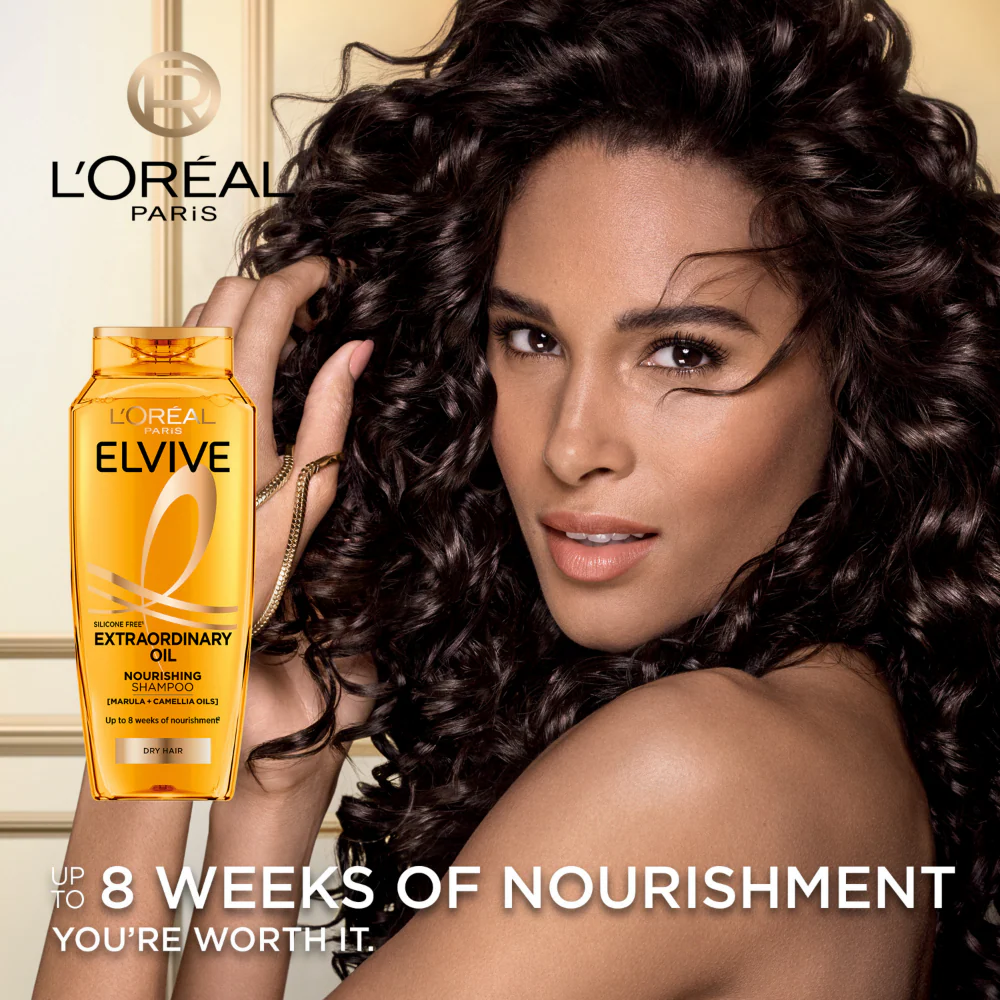 L'Oreal Paris Elvive Extraordinary Oil Nourishing Shampoo 400ml - Image 2