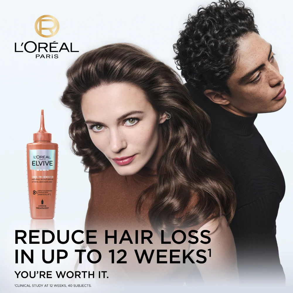 L'Oreal Paris Elvive Growth Booster Anti-Fall Scalp Serum 102ml - Image 3