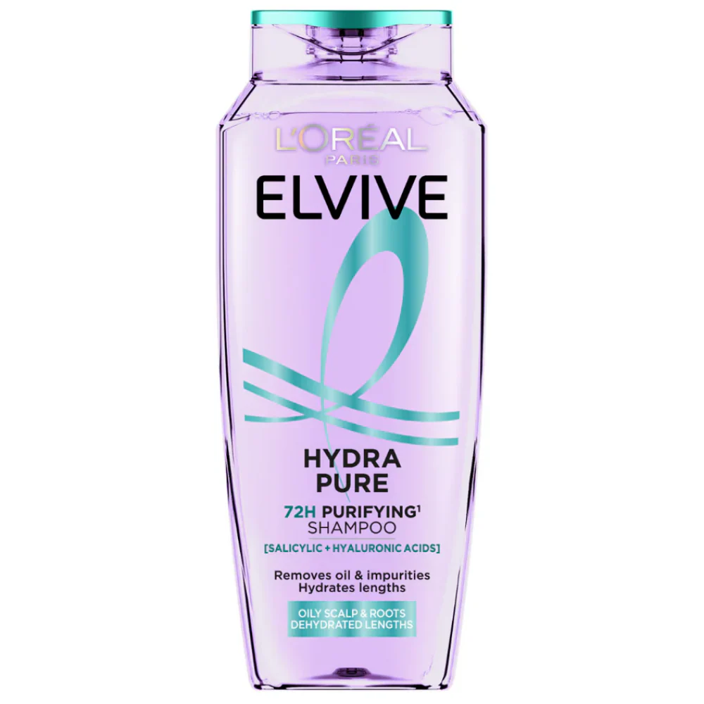 L'Oreal Paris Elvive Hydra Pure 72H Purifying Shampoo 400ml & Conditioner 300ml Twin - Image 2