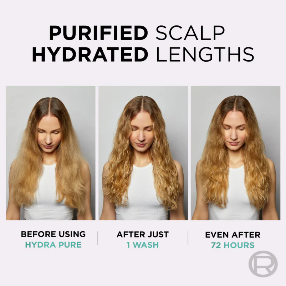 L'Oreal Paris Elvive Hydra Pure 72H Purifying Shampoo 400ml & Conditioner 300ml Twin - Image 5