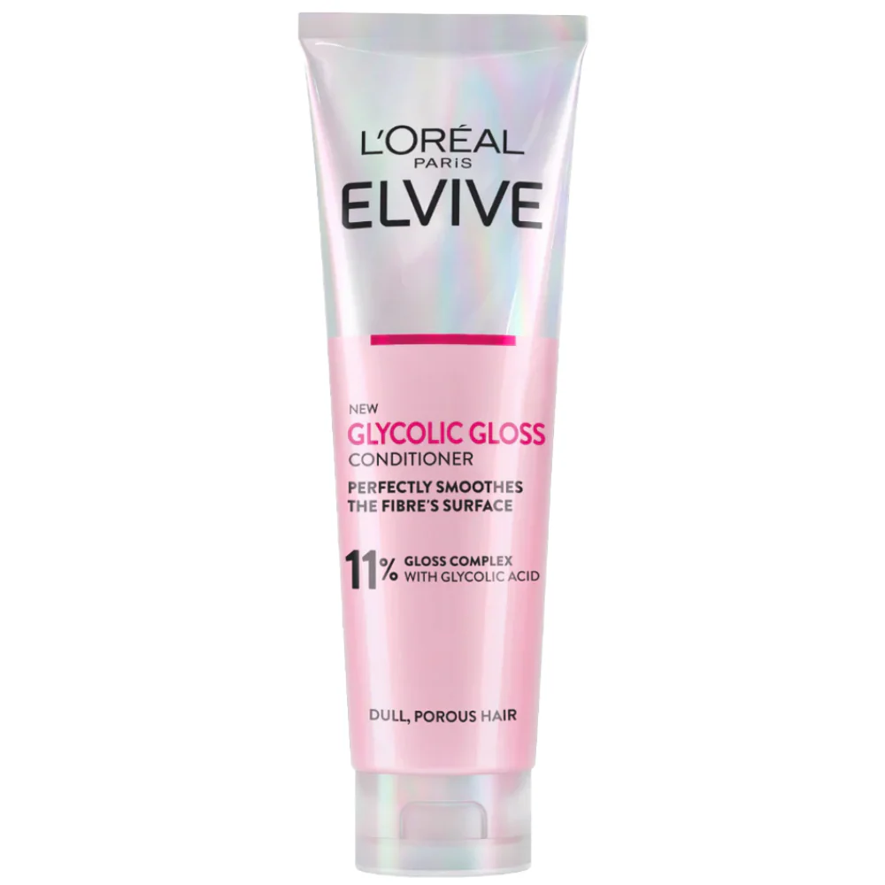L'Oreal Paris Elvive Ultimate Glycolic Gloss Shampoo 200ml & Conditioner 150ml Twin - Image 3