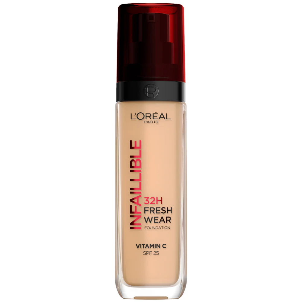 L'Oreal Paris Infallible 32H Fresh Wear Vitamin C Foundation SPF25 35ml - Image 14