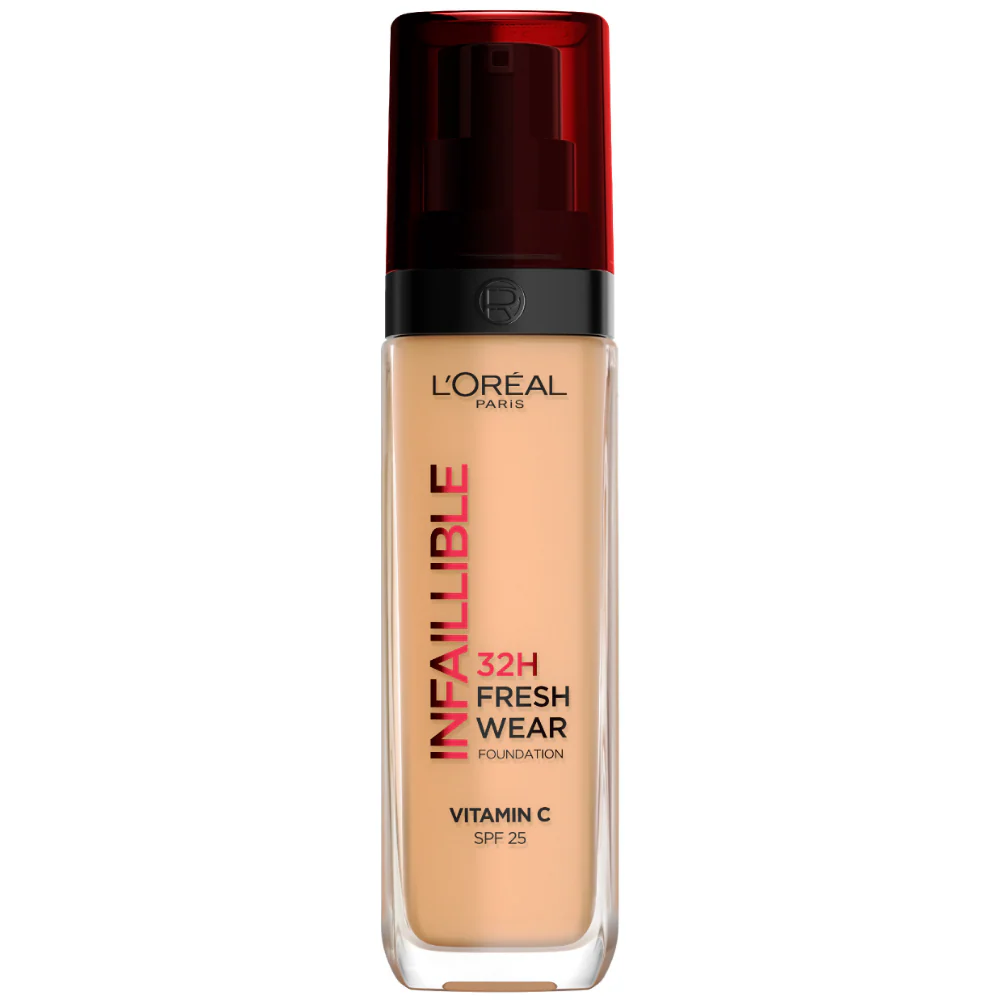 L'Oreal Paris Infallible 32H Fresh Wear Vitamin C Foundation SPF25 35ml - Image 17