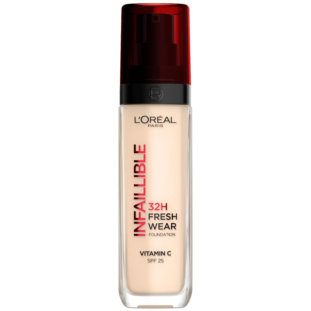 L'Oreal Paris Infallible 32H Fresh Wear Vitamin C Foundation SPF25 35ml - Image 30