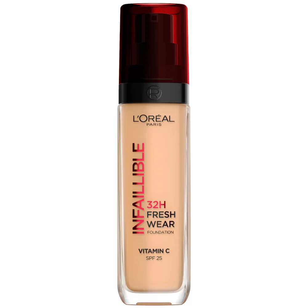 L'Oreal Paris Infallible 32H Fresh Wear Vitamin C Foundation SPF25 35ml - Image 41