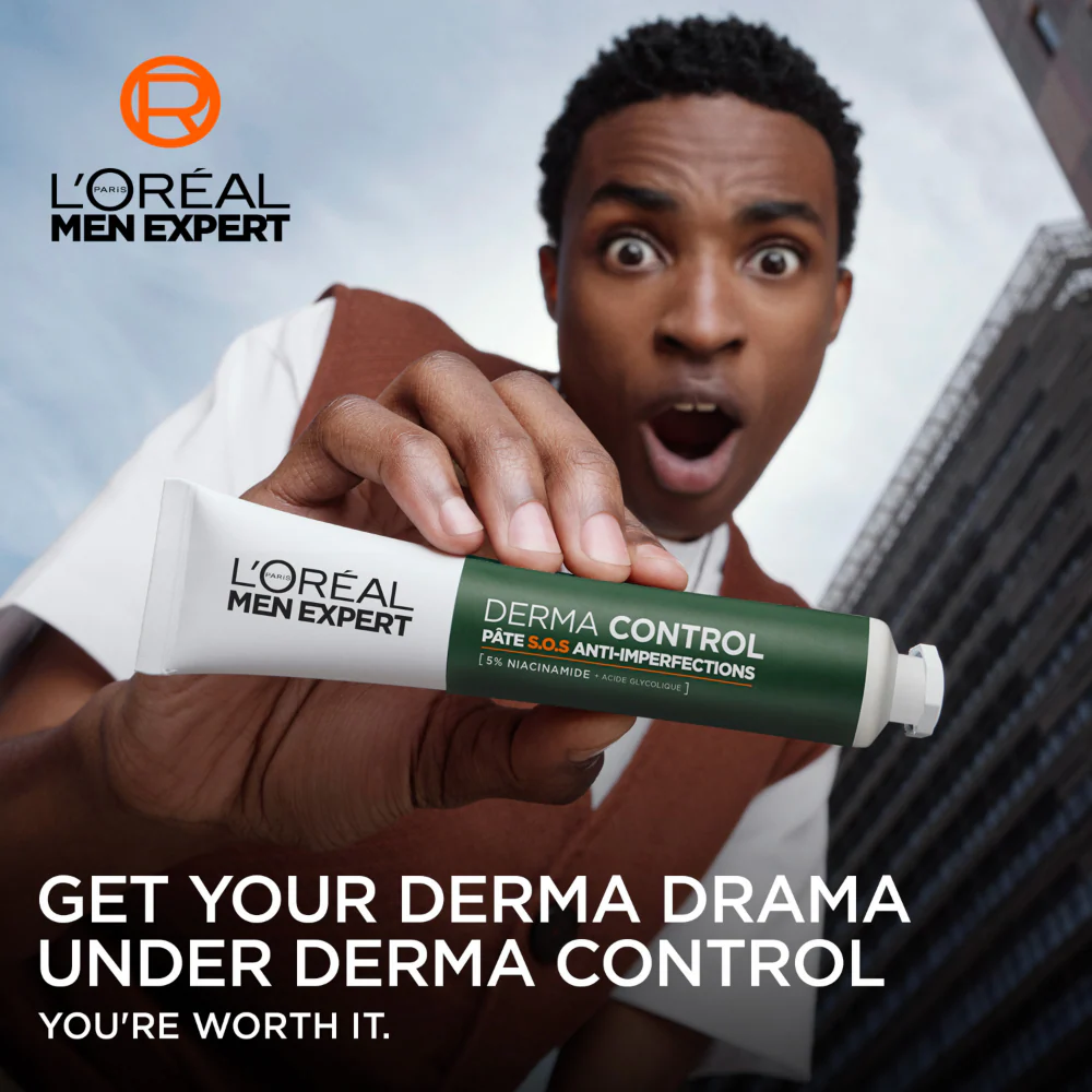 L'Oreal Paris Men Expert Derma Control S.O.S Pimple Paste 45ml - Image 2
