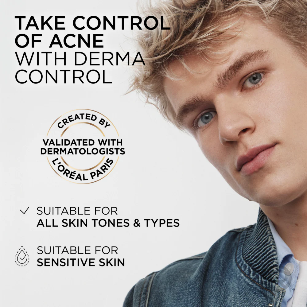 L'Oreal Paris Men Expert Derma Control S.O.S Pimple Paste 45ml - Image 8