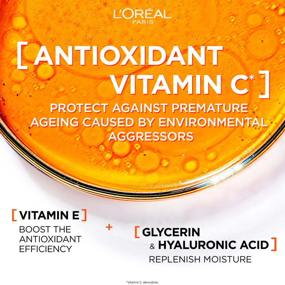 L'Oreal Paris Revitalift Clinical Vitamin C Anti-UV Invisible Fluid SPF50+ 50ml - Image 3
