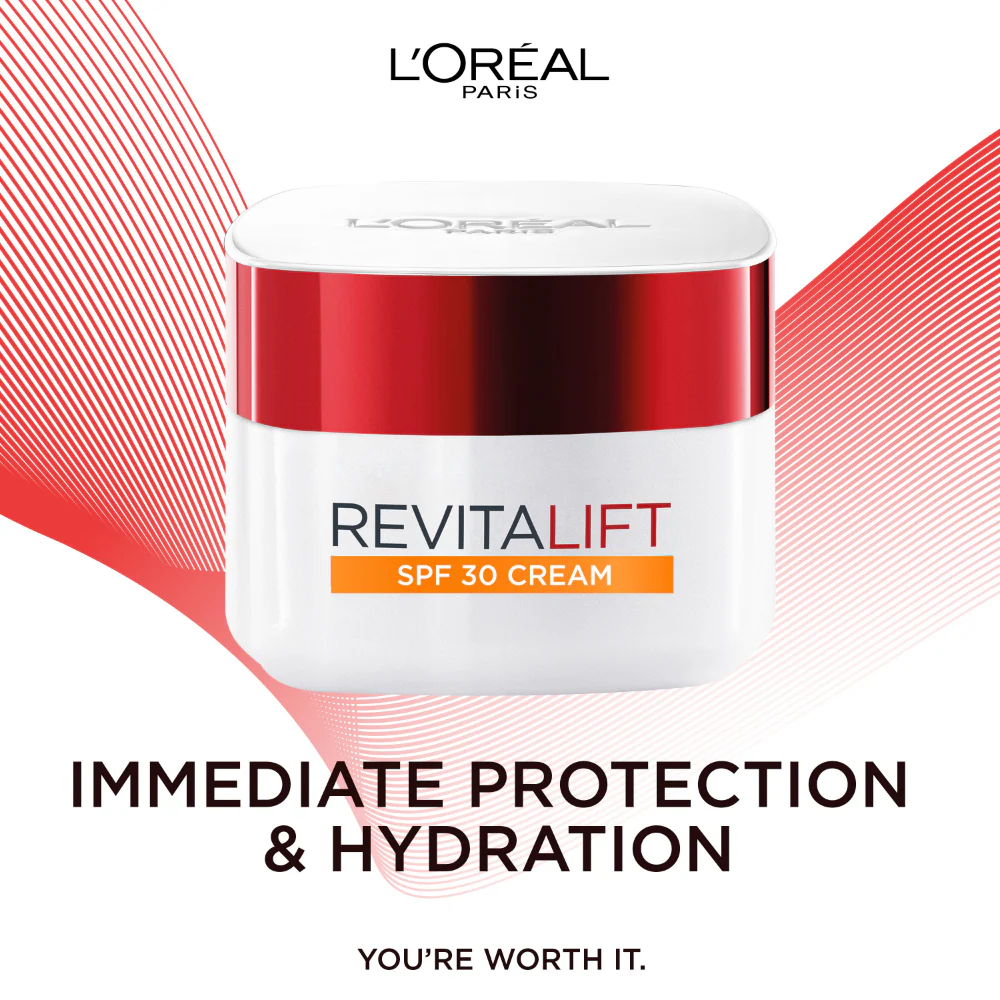 L'Oreal Paris Revitalift Hydrating Day Cream SPF30 50ml - Image 2