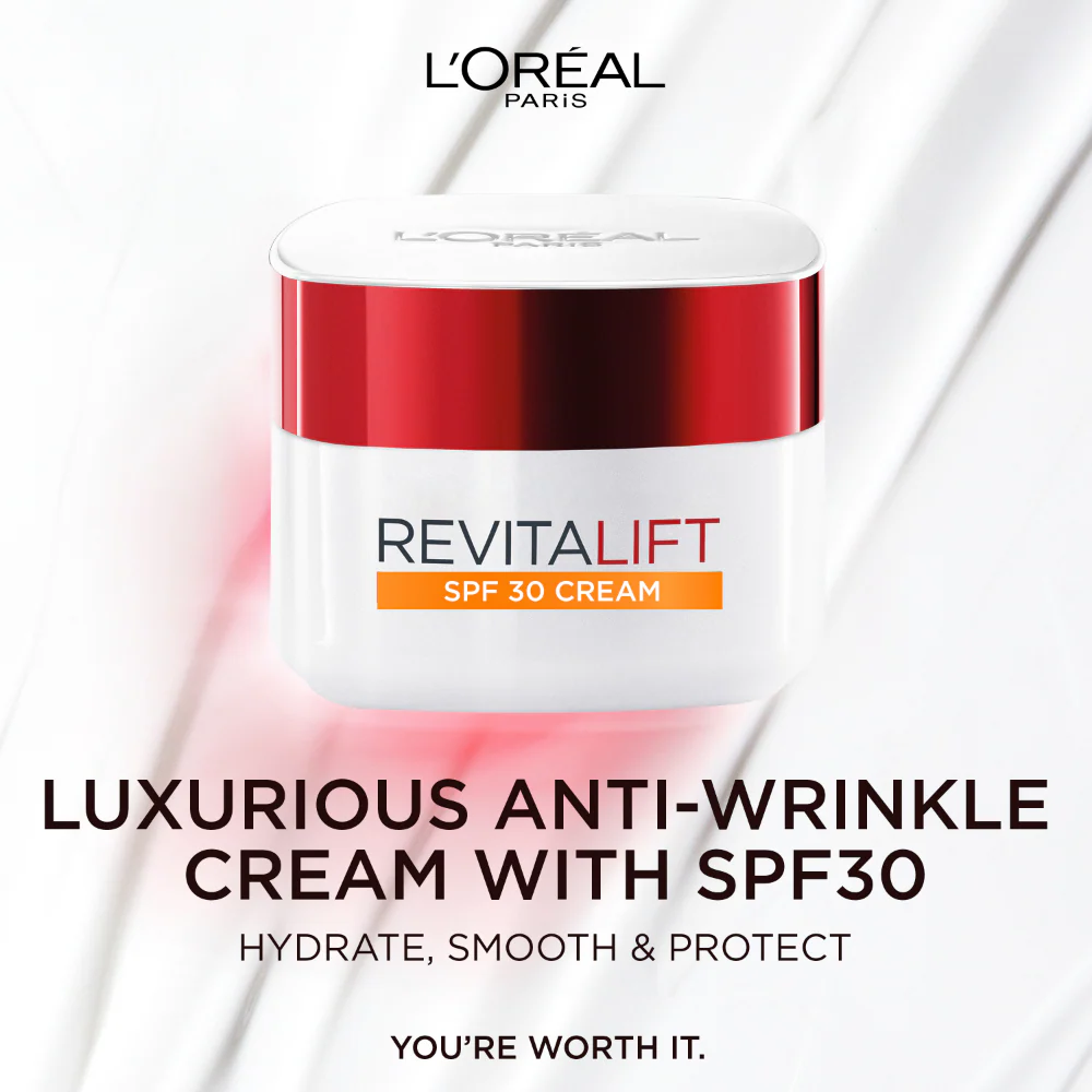 L'Oreal Paris Revitalift Hydrating Day Cream SPF30 50ml - Image 5