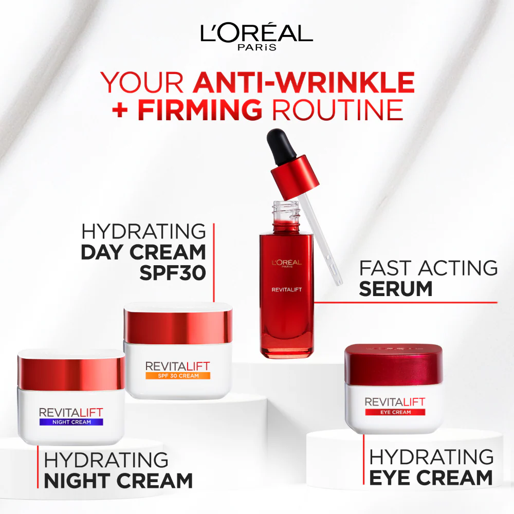 L'Oreal Paris Revitalift Hydrating Day Cream SPF30 50ml - Image 6