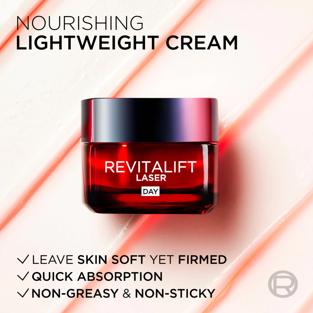 L'Oreal Paris Revitalift Laser Triple Action Laser Anti-Ageing Day Cream 50ml - Image 6