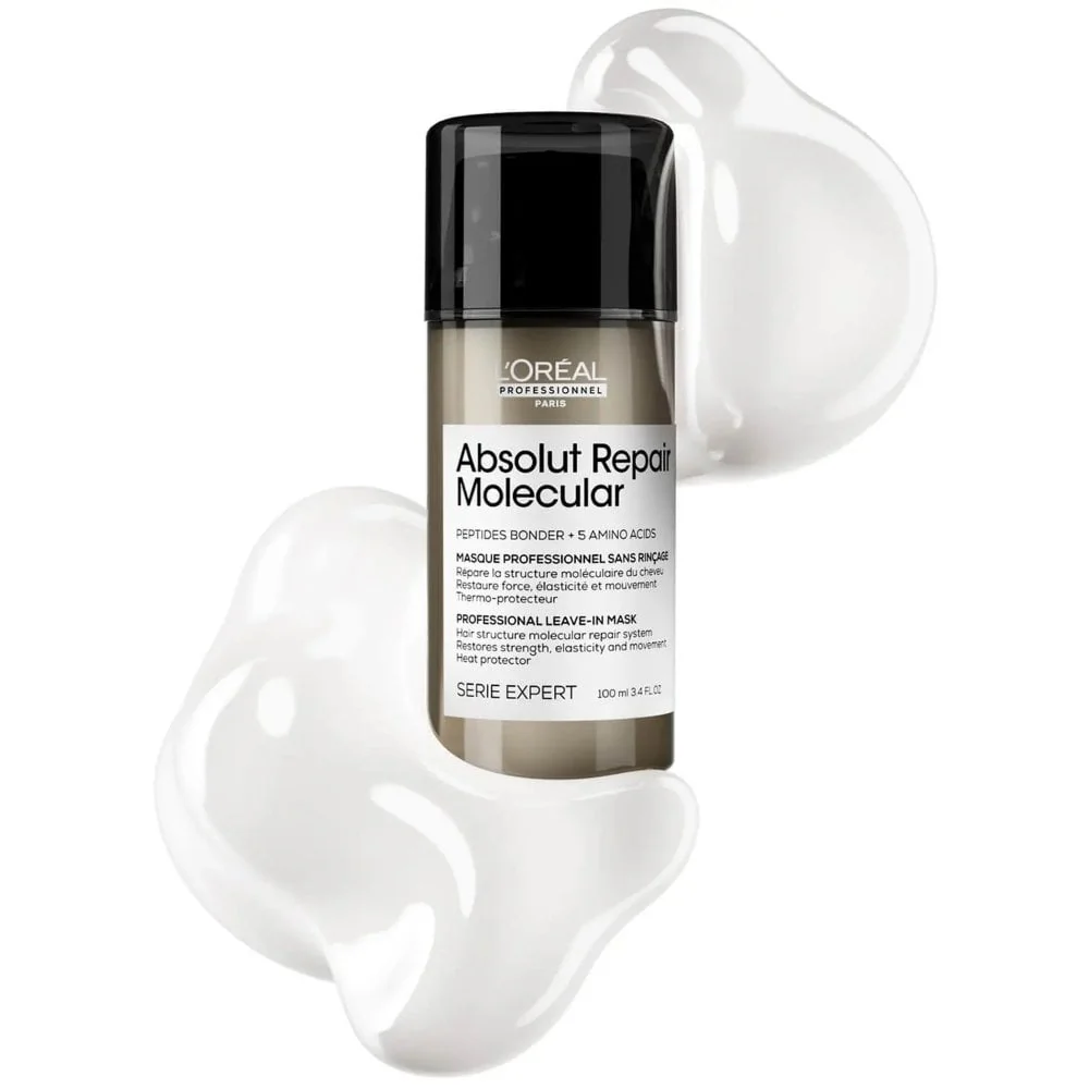 L'Oreal Professionnel Serie Expert Absolut Repair Molecular Leave-In Mask 100ml - Image 3