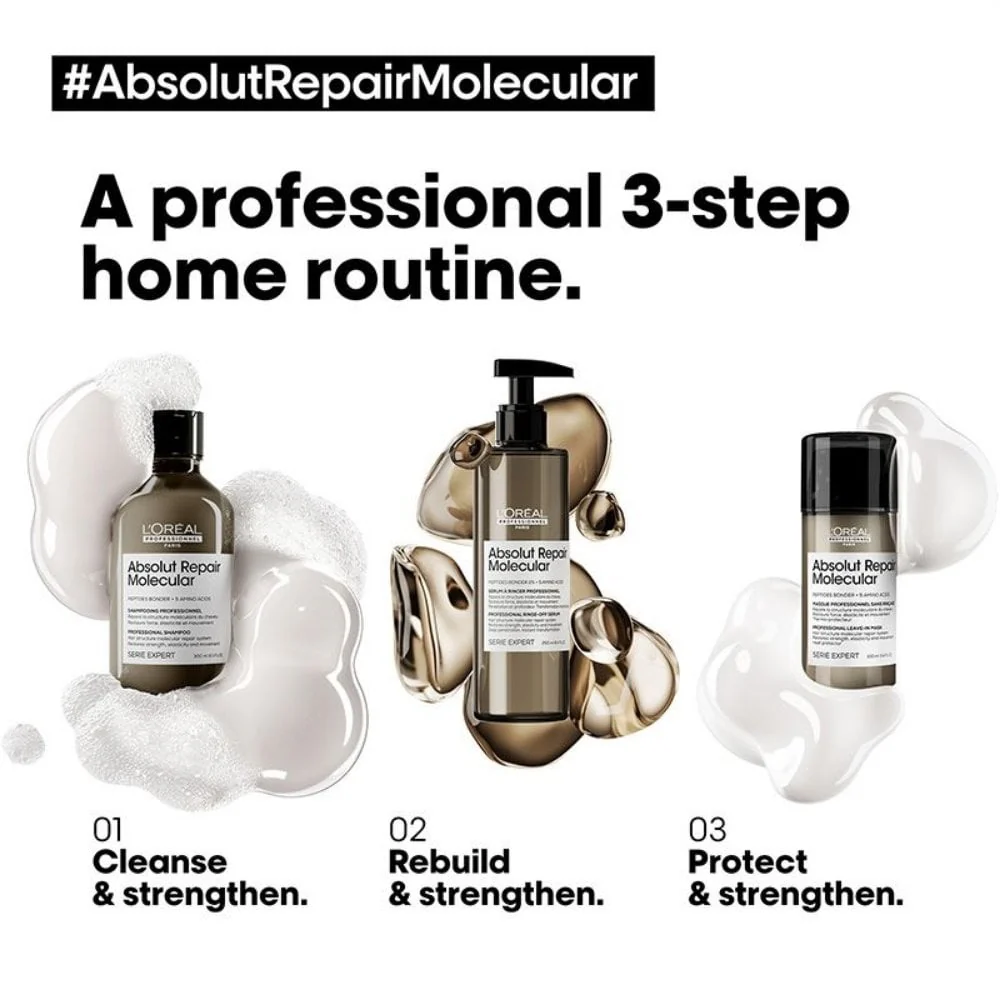 L'Oreal Professionnel Serie Expert Absolut Repair Molecular Shampoo 1500ml - Image 7