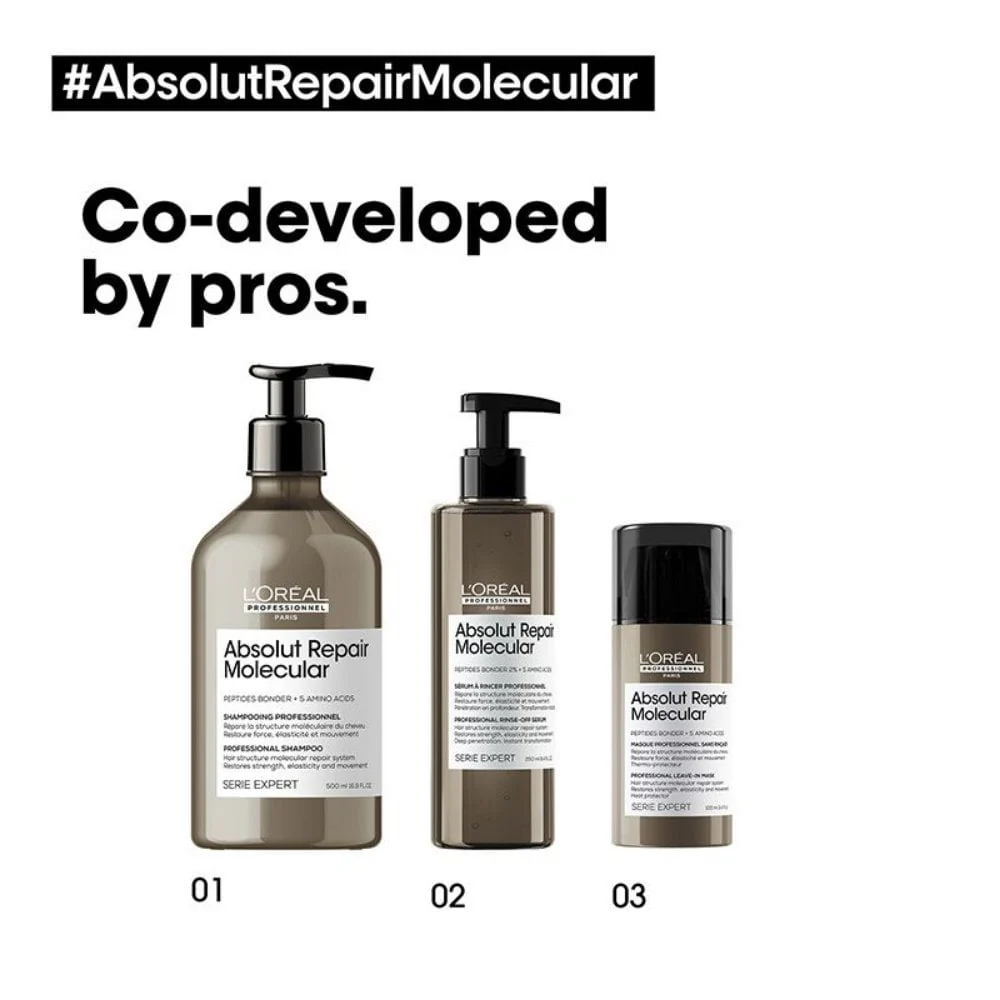L'Oreal Professionnel Serie Expert Absolut Repair Molecular Shampoo 1500ml - Image 8