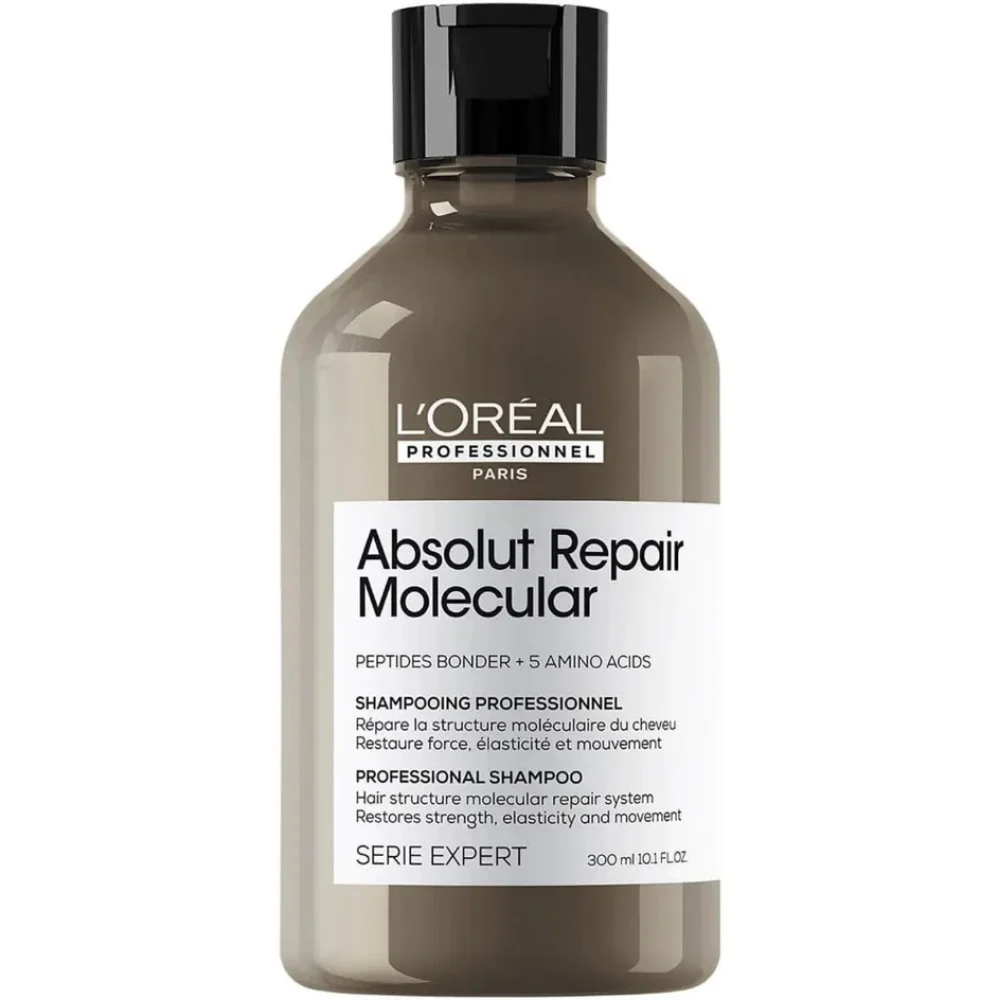 L'Oreal Professionnel Serie Expert Absolut Repair Molecular Shampoo 300ml & Treatment Mask 250ml Twin - Image 2
