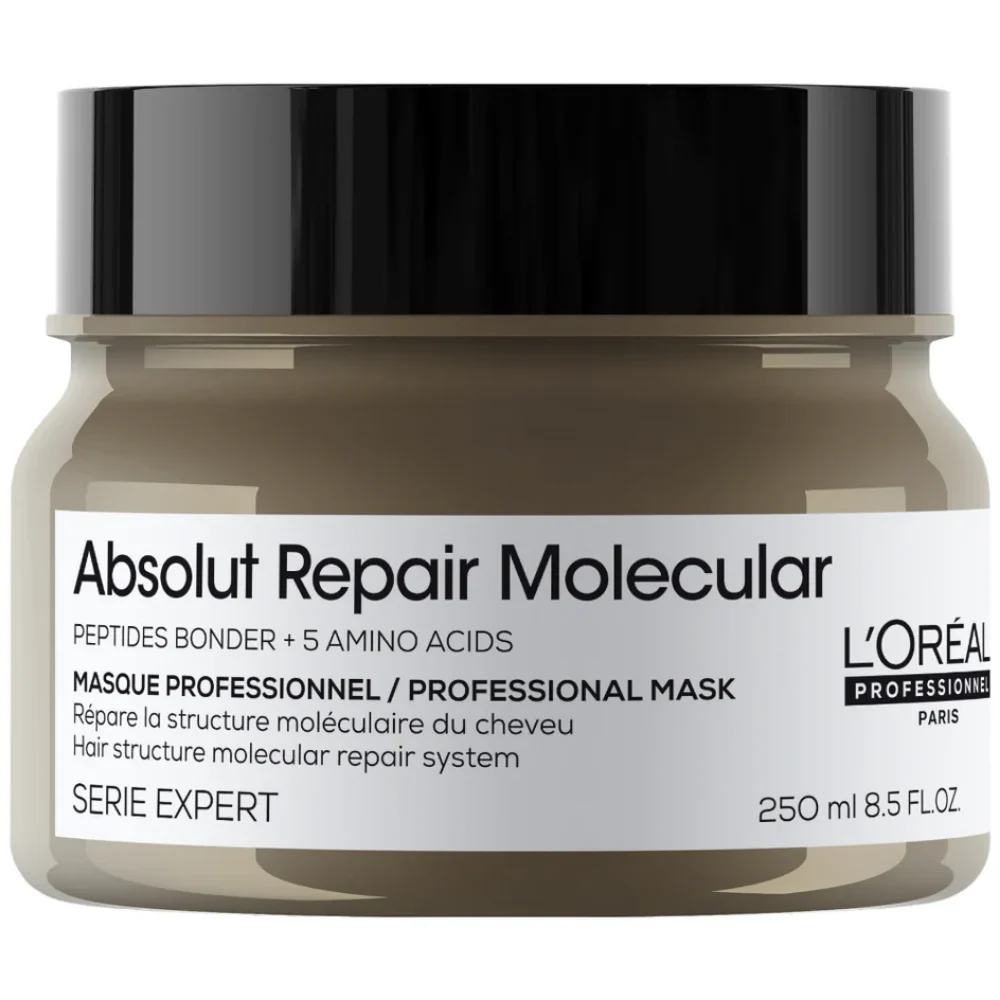 L'Oreal Professionnel Serie Expert Absolut Repair Molecular Shampoo 300ml & Treatment Mask 250ml Twin - Image 3