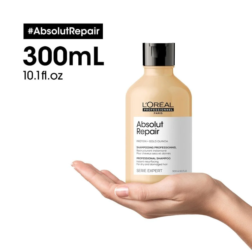 L'Oreal Professionnel Serie Expert Absolut Repair Shampoo 300ml & Conditioner 200ml Twin - Image 7