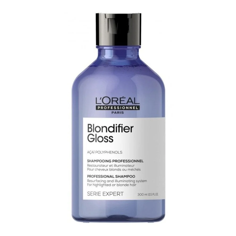 L'Oreal Professionnel Serie Expert Blondifier Gloss Resurfacing + Illuminating Shampoo 300ml, Conditioner 200ml & Mask 250ml Trio - Image 2