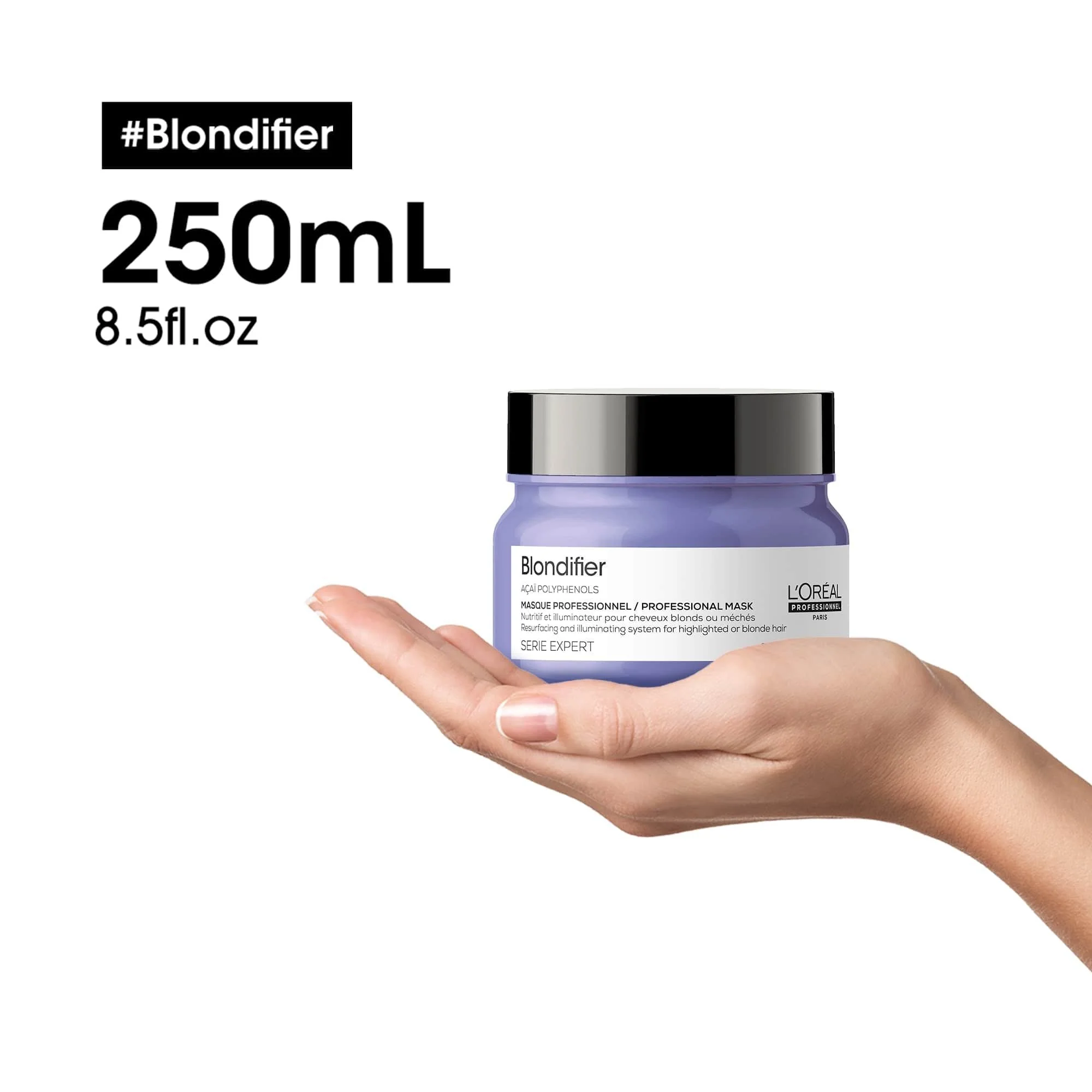 L'Oreal Professionnel Serie Expert Blondifier Resurfacing + Illuminating Treatment Mask 250ml - Image 7