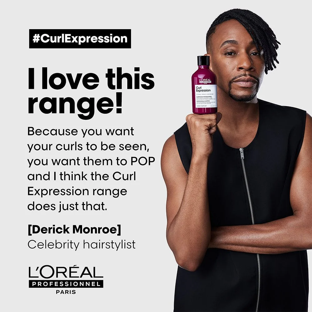 L'Oreal Professionnel Serie Expert Curl Expression Clarifying Anti-Build Up Shampoo 300ml - Image 5
