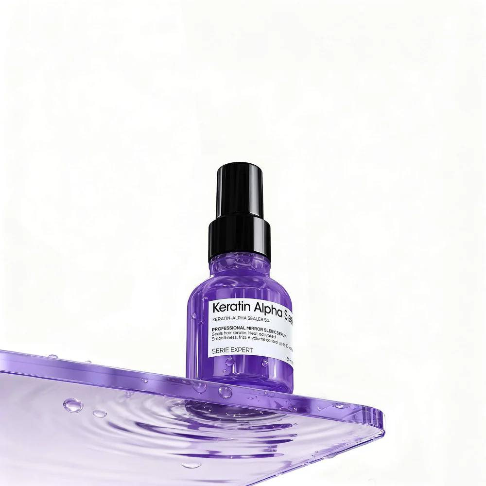 L'Oreal Professionnel Serie Expert Keratin Alpha Sleek Hair Serum 50ml - Image 9