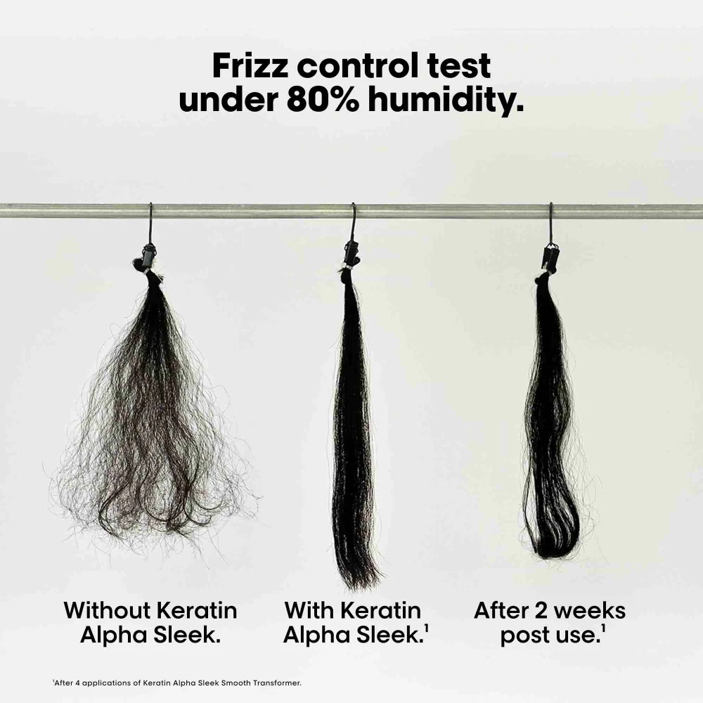 L'Oreal Professionnel Serie Expert Keratin Alpha Sleek Shampoo 300ml, Hair Mask 250ml & Smooth Transformer Hair Treatment 250ml Trio - Image 8