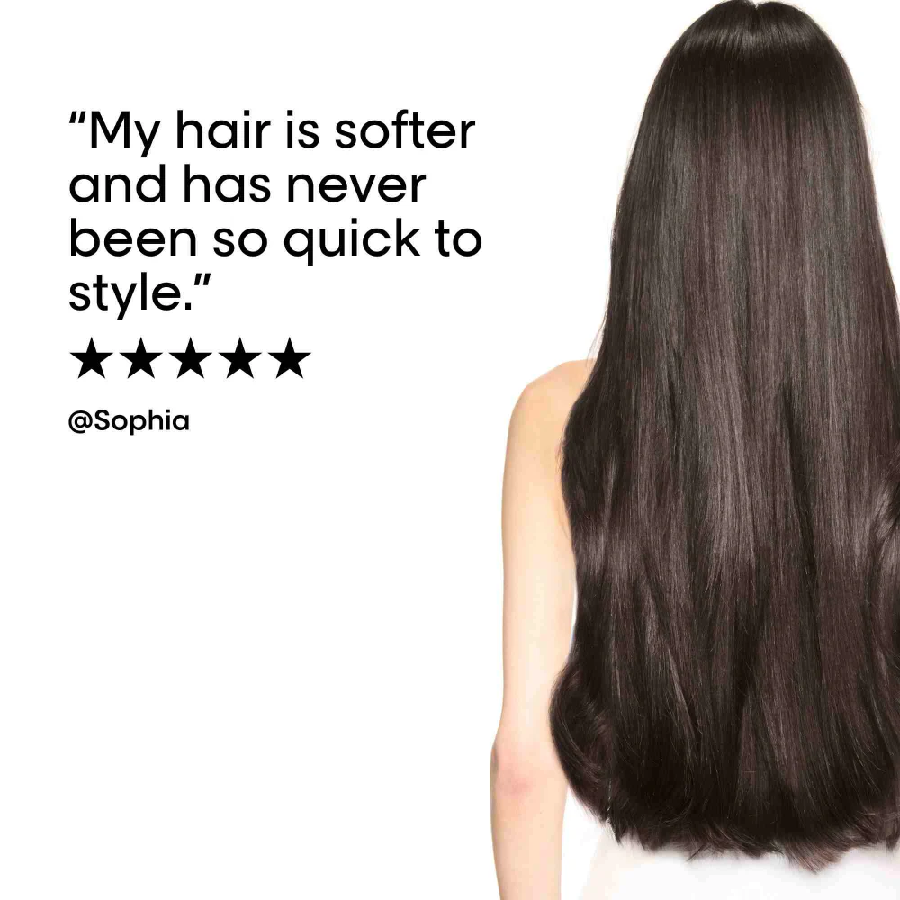L'Oreal Professionnel Serie Expert Keratin Alpha Sleek Shampoo 500ml & Refill Pouch 500ml Twin - Image 9