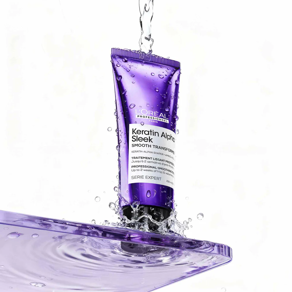 L'Oreal Professionnel Serie Expert Keratin Alpha Sleek Smooth Transformer Hair Treatment 250ml - Image 10