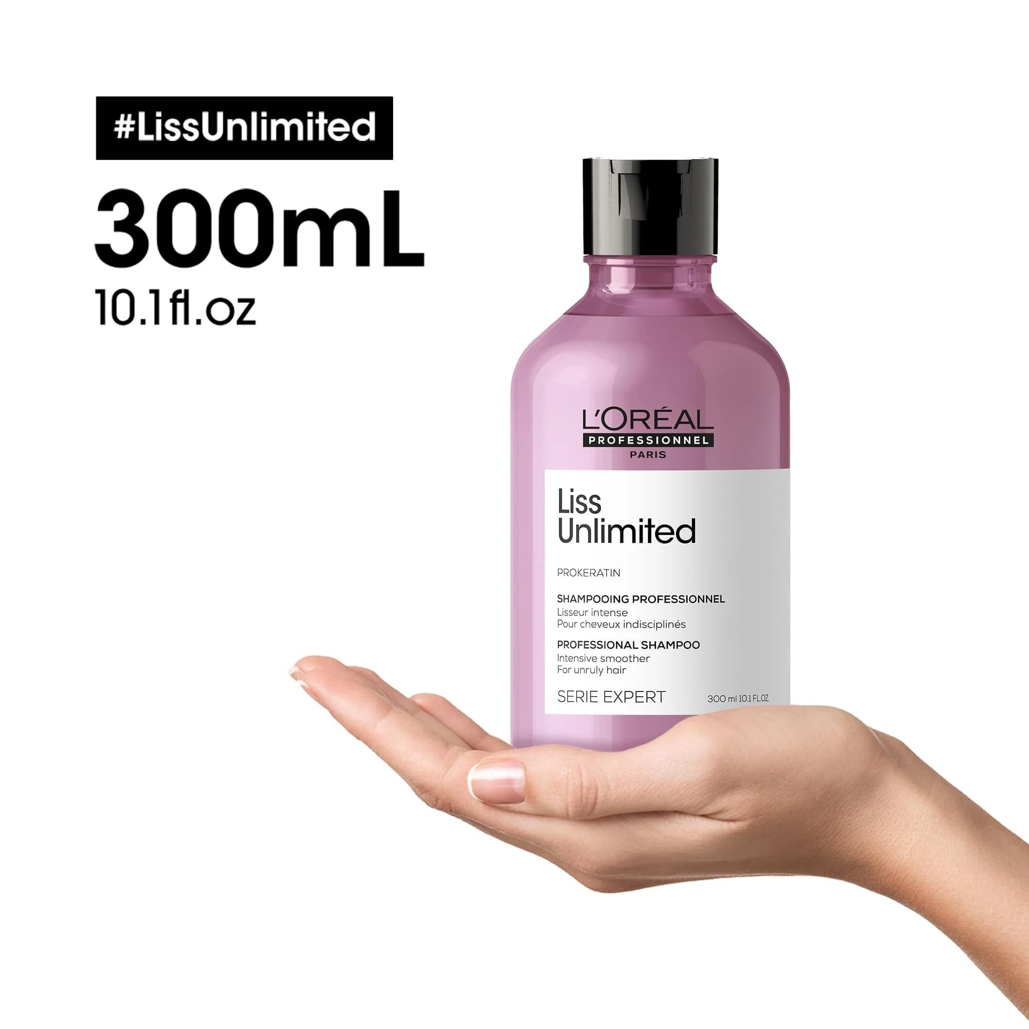 L'Oreal Professionnel Serie Expert Liss Unlimited Intensive Smoother Shampoo 300ml - Image 8