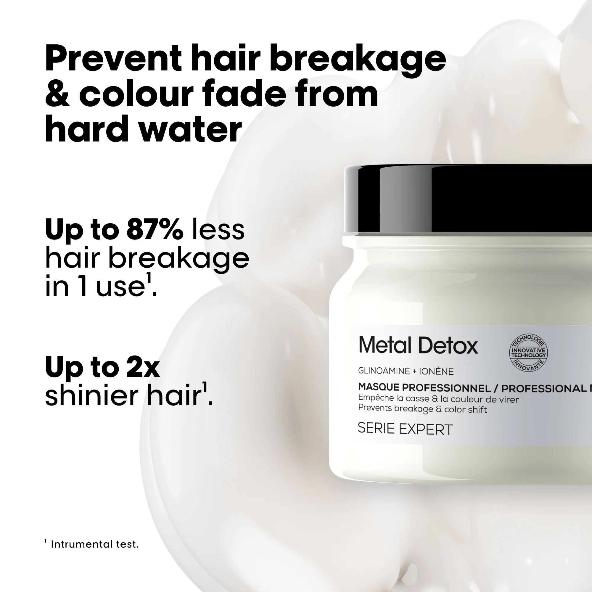 L'Oreal Professionnel Serie Expert Metal Detox Anti-Metal Cleansing Cream Mask 150ml - Image 2