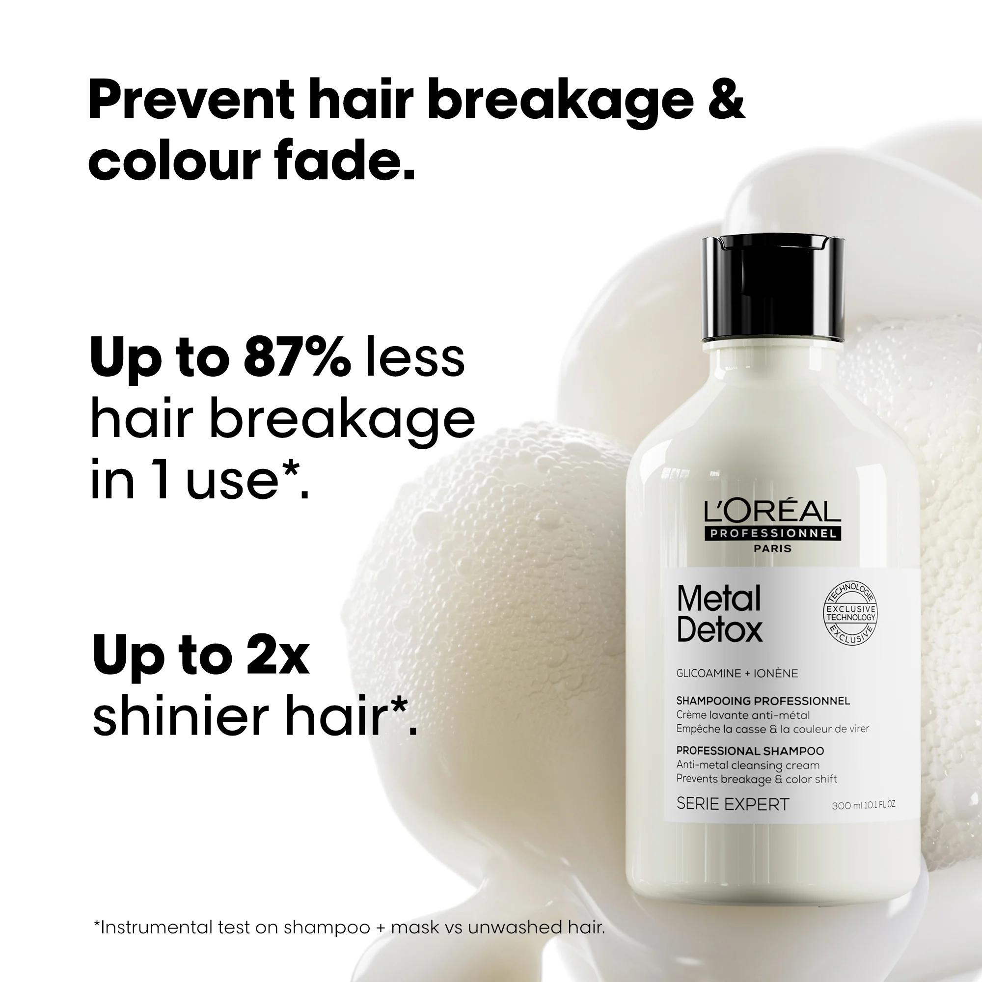 L'Oreal Professionnel Serie Expert Metal Detox Anti-Metal Cleansing Cream Shampoo 300ml - Image 2