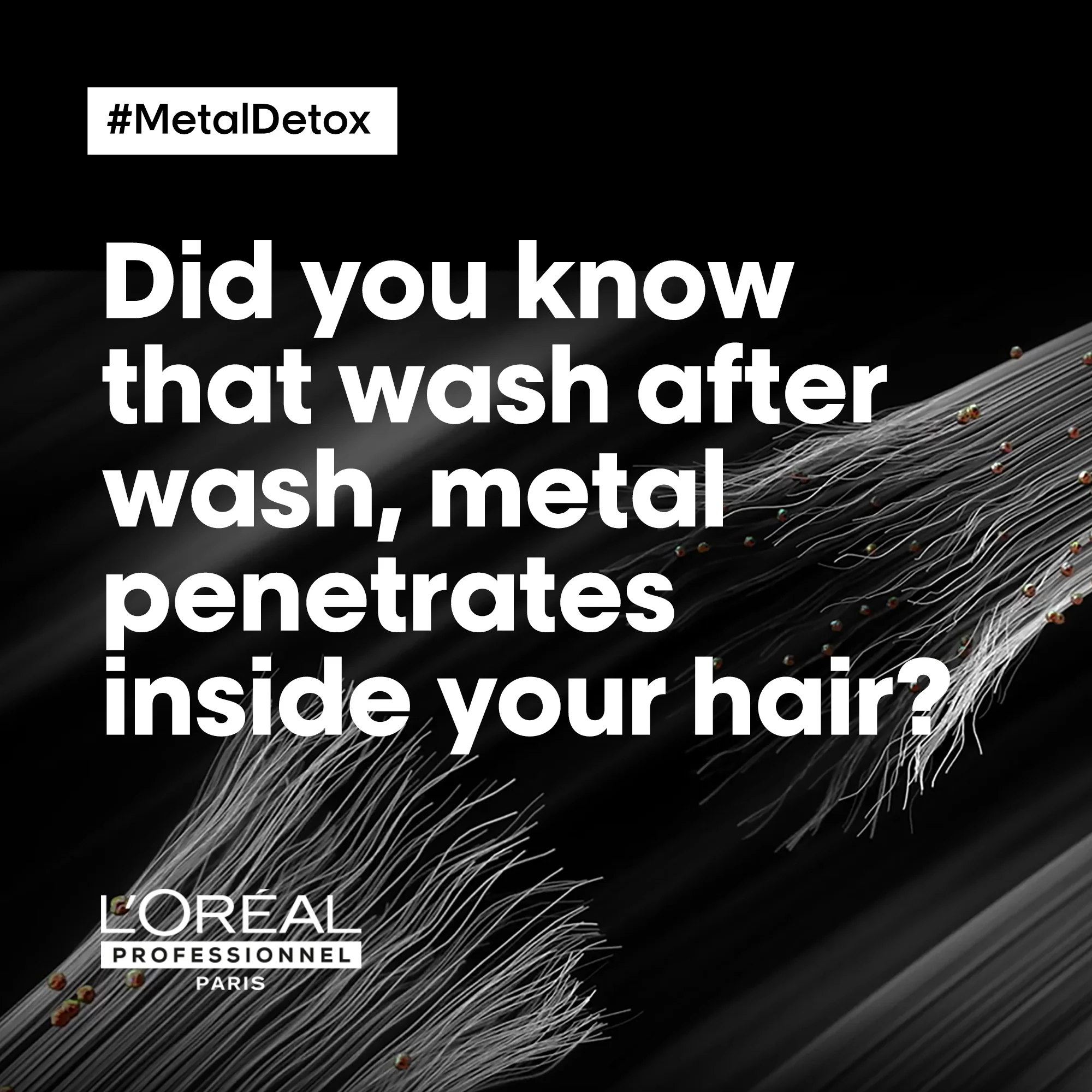L'Oreal Professionnel Serie Expert Metal Detox Anti-Metal Cleansing Cream Shampoo 300ml - Image 6